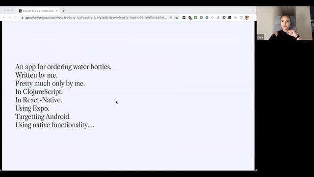 Clojure? That's a terrible idea! (by Ewa Trzemżalska) смотреть онлайн