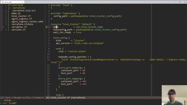 Configuring a KinD Cluster with NGINX Ingress Using Terraform and Helm смотреть онлайн