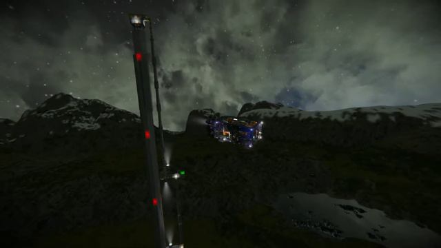 Space Engineers | Automatic Space Elevator Builder смотреть онлайн