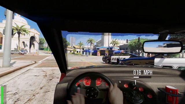 Can My Fiancée Drive with a Steering Wheel? | GTA V Funny Moments смотреть онлайн