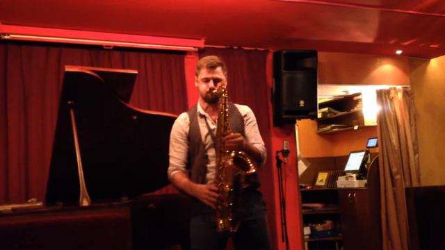 Saxophone Albert Rodin. "Take the A train", solo. смотреть онлайн