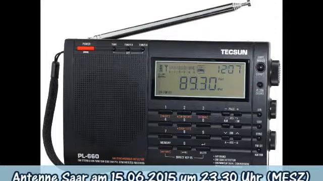 Antenne Saar am 15.06.2015 um 23.30 Uhr (MESZ) auf MW 1179 KHz смотреть онлайн