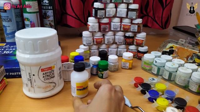 My All Drawing Materials | Art Supplies ❤? | Its Art Adda ? смотреть онлайн