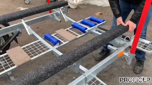 Обзор прицепа к лодке Белая Церковь 096-772-48-34 смотреть онлайн