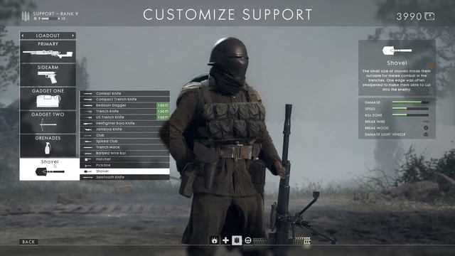 Battlefield 1 Historic Load-Outs: AMERICAN MACHINE GUNNER (M1909 Benét–Mercié) | RangerDave смотреть онлайн