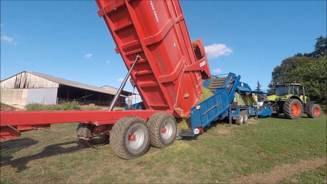 Ensilage de sorgho 2019 ! New Holland | CASE IH | GÖWEIL смотреть онлайн