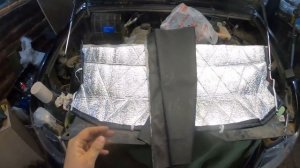 Утеплитель радиатора УАЗ ПАТРИОТ своими руками