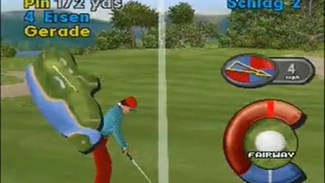 Actua Golf (Playstation 1) German Language PART 1 смотреть онлайн