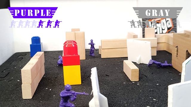 PURPLE V GRAY - Call of Plastic Games - Stopmotion смотреть онлайн