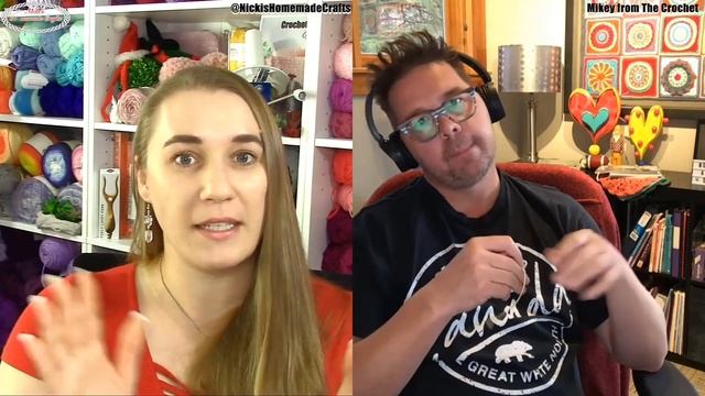 Crochet Cruises, Crochet Book & Smiles with Mikey -@TheCrochetCrowd - E4 - Nicki's Crochet Podcast смотреть онлайн