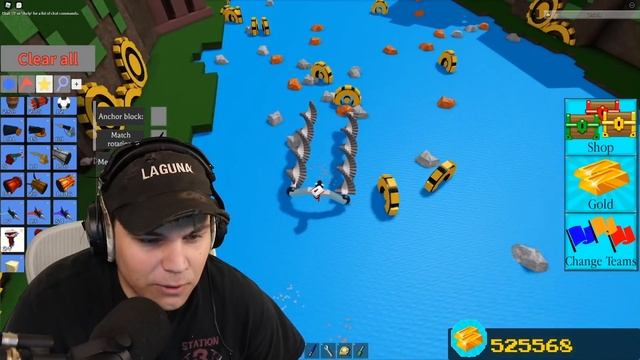 WORKING SCREW TANK IN BUILD A BOAT!!! смотреть онлайн