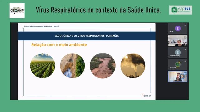 Vírus Respiratórios no contexto da Saúde Única. смотреть онлайн