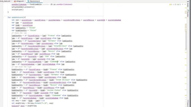 Android 04I- Olympic Judging (SeekBars and Object Arrays) смотреть онлайн