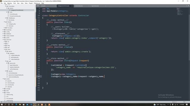 63 Data insert by save method | laravel bangla tutorial latest version смотреть онлайн