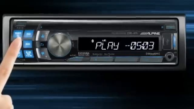 Alpine CDE-123R Headunit