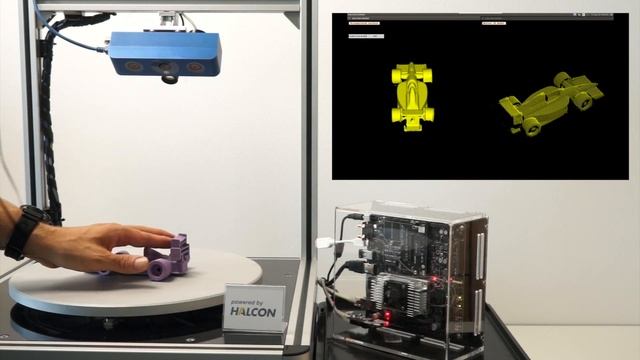 3D object verification with Ensenso and HALCON for Embedded Vision смотреть онлайн