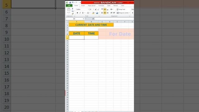 How To Add Current Date And Time In Excel Sheet. #excel #exceltutorial #tutorial #shortsvideo смотреть онлайн