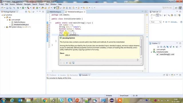 How to Initialize variables in java смотреть онлайн