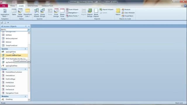 Create Login Tracking Database Part 1: MS Access смотреть онлайн