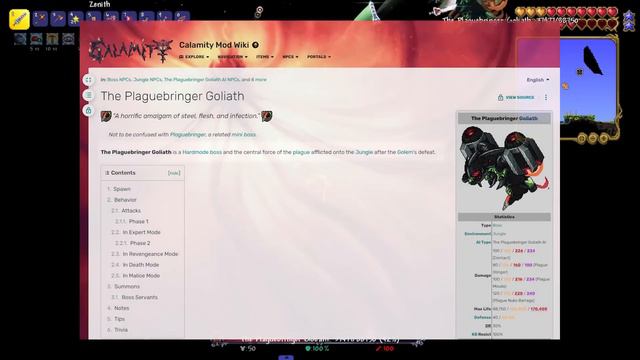 Trying to Beat Terraria's Calamity Mod by Starting with Zenith смотреть онлайн