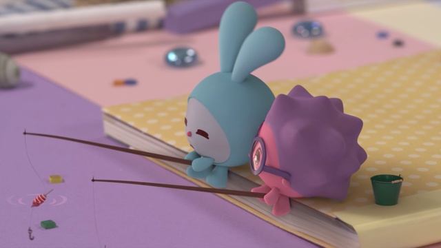 Малышарики | Рыбалка | №25 | Сахалыы мультик | Дубляж