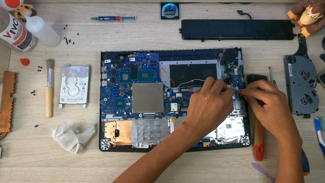 Legion Y520-15IKBN Lenovo | Limpieza PC Portátil | Laptop PC Cleaning