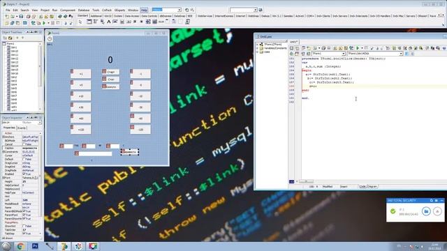 проект в Delphi №2. Створюємо таймер смотреть онлайн