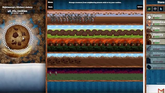 Cookie Clicker v.1.0465 Gameplay смотреть онлайн