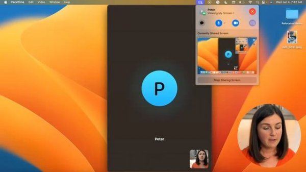 FaceTime: How to Share Your Screen on a MacBook in a FaceTime Meeting or Call