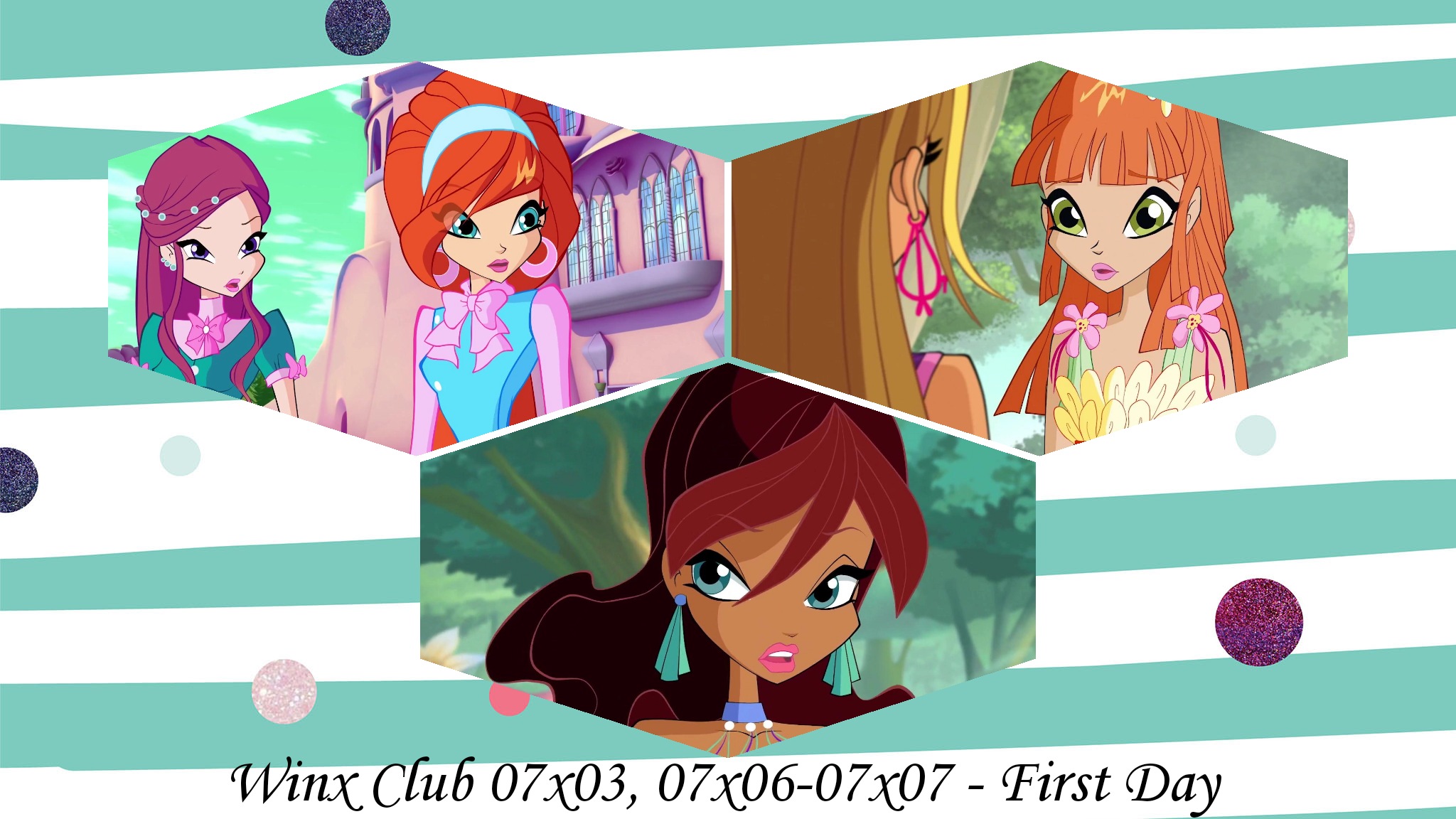 Winx Club 07x03, 07x06-07x07 - First Day смотреть онлайн