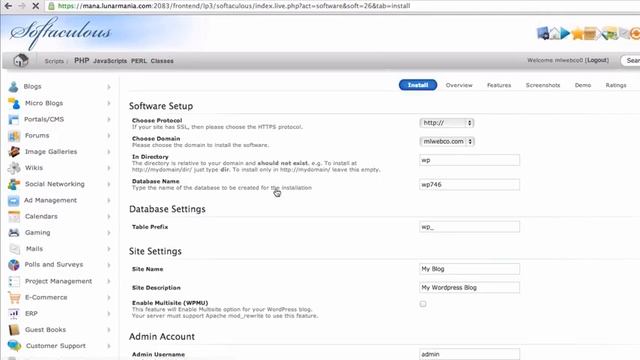 Getting Started? Web Hosting, Softaculous, One-Click WordPress Install смотреть онлайн