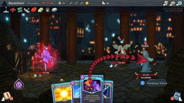Slay The Spire - Observadora | Build Defesa AGRESSIVA - Kabong + Postura Divina (PTBR) смотреть онлайн