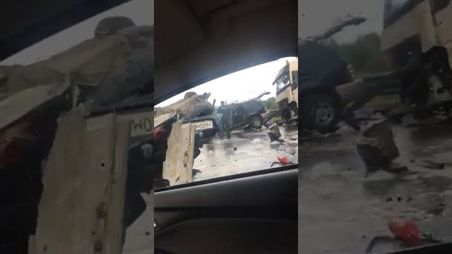 на КАД Бензовоз вышел на встречку 24 августа 2020 г. смотреть онлайн