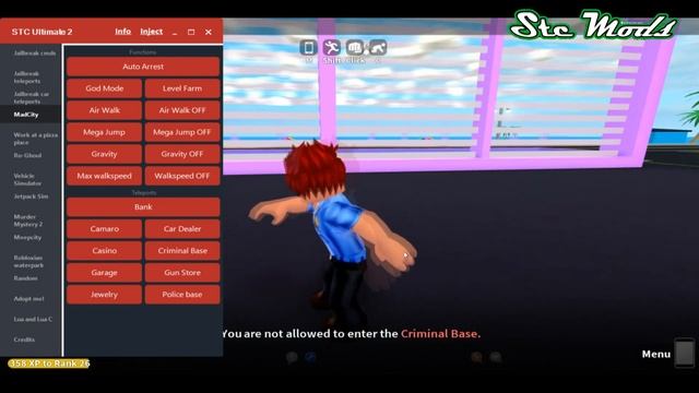 New Roblox mod menu / exploit (STC Ultimate 2) + Download смотреть онлайн