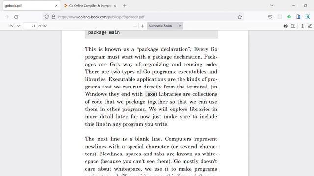 5 golang must have a package declaration not like node js смотреть онлайн