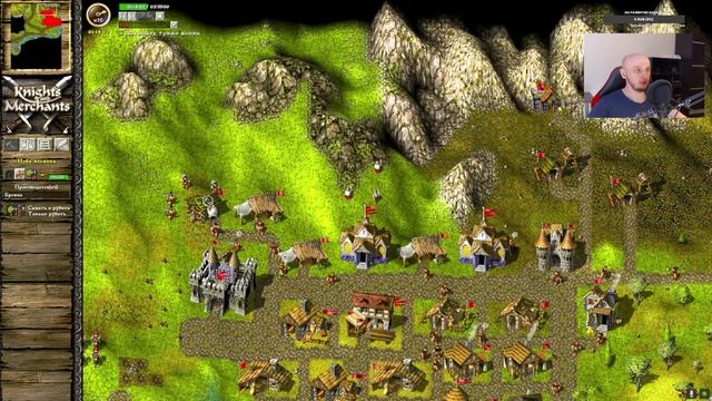 Knights and Merchants / KaM Remake - Кампания Вторая корона - Миссия 9 (стрим) смотреть онлайн