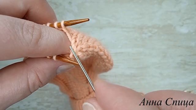 Как закрыть МЫСОК носка. Дополнение к МК носки спицами "Жемчужина". Мастер класс. МК. смотреть онлайн
