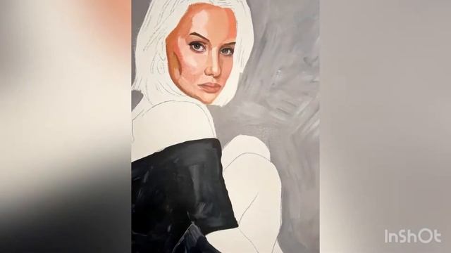 Портрет масляными красками на холсте. Пишем масляными красками портрет девушки. смотреть онлайн