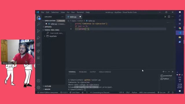 Nelson Milla - Como empezar a programar en Python смотреть онлайн