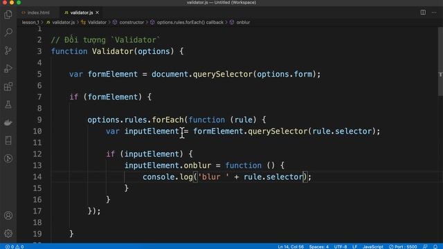 Form validation - Phần 1 смотреть онлайн