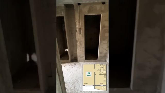 1-комнатная квартира ПЛАНИРОВКА 1В смотреть онлайн