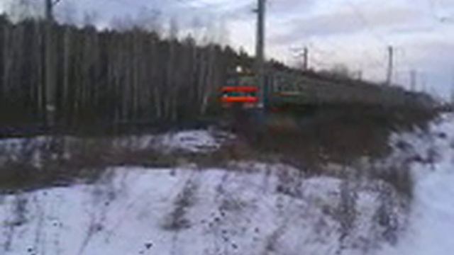 Электропоезд ЭТ2, перегон Каменск-Уральский - Кунавино смотреть онлайн