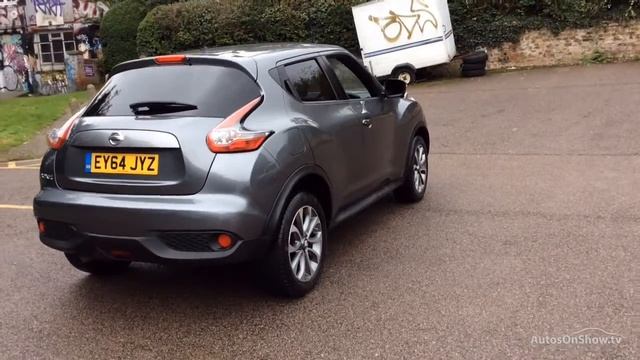 NISSAN JUKE TEKNA DIG-T GREY 2014 смотреть онлайн