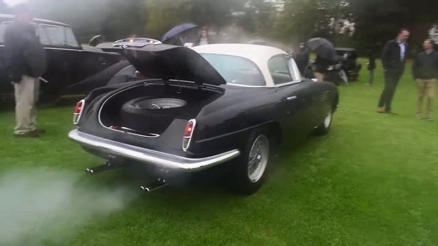 A 1954 Ferrari 250 Europa GT Vignale started at the Zoute Concours. смотреть онлайн