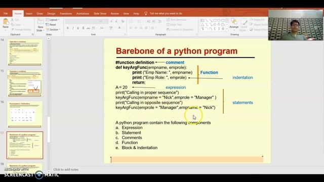 Python Fundamentals Part III for XI CS and XI IP смотреть онлайн