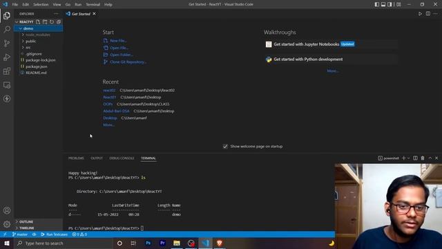 Install React Js in VS Code | create-react-app | npm | npx | npm vs npx | Aman Fangeria смотреть онлайн