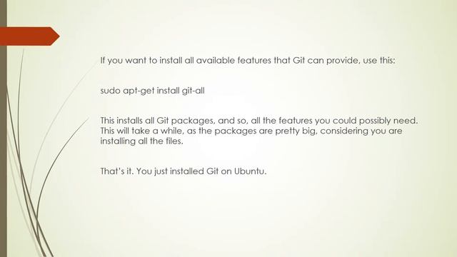 Tutorial: Install Git on Ubuntu смотреть онлайн