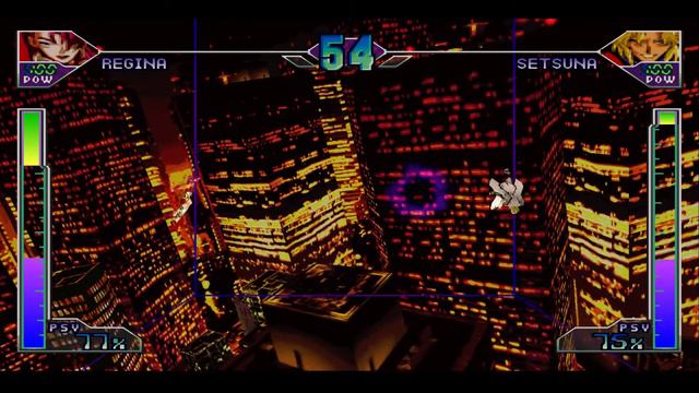 Psychic Force 2 - PS1 Gameplay - Regina - Story Mode смотреть онлайн