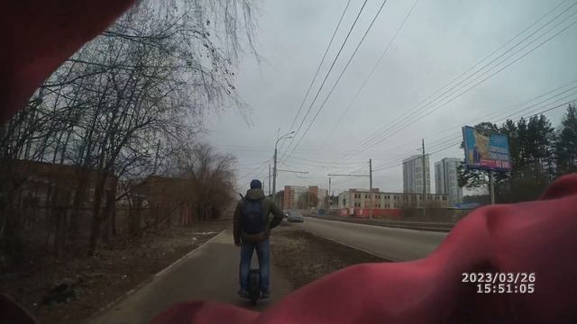 Внезапно Юра, Я и его новое моноколесо решили сгонять в академ | 26.03.2023 смотреть онлайн
