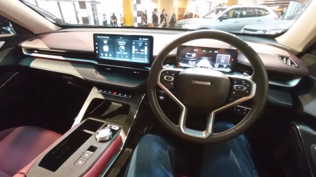 Haval H6 GT 4WD blue 2.0T 7AT walkaround exterior and interior (Brunei) смотреть онлайн